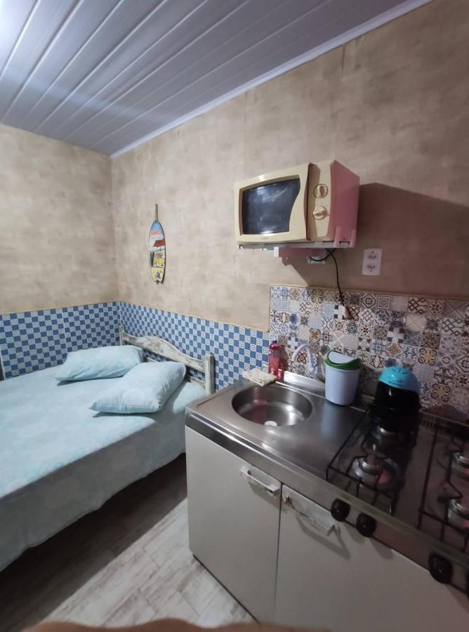 Kitnet Barra De Ibiraquera Apartment Bagian luar foto