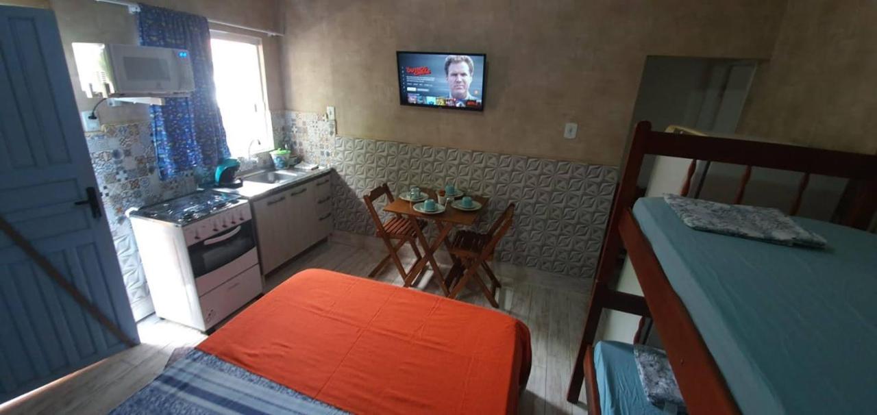 Kitnet Barra De Ibiraquera Apartment Bagian luar foto